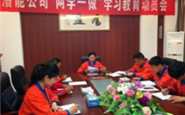 金乡SG·亚洲胜游公司开展“两学一做”学习教育动员会