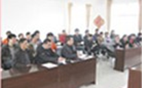 汶上公司组织全体干部职工观看学习《感动中国2010、2011颁奖晚会》